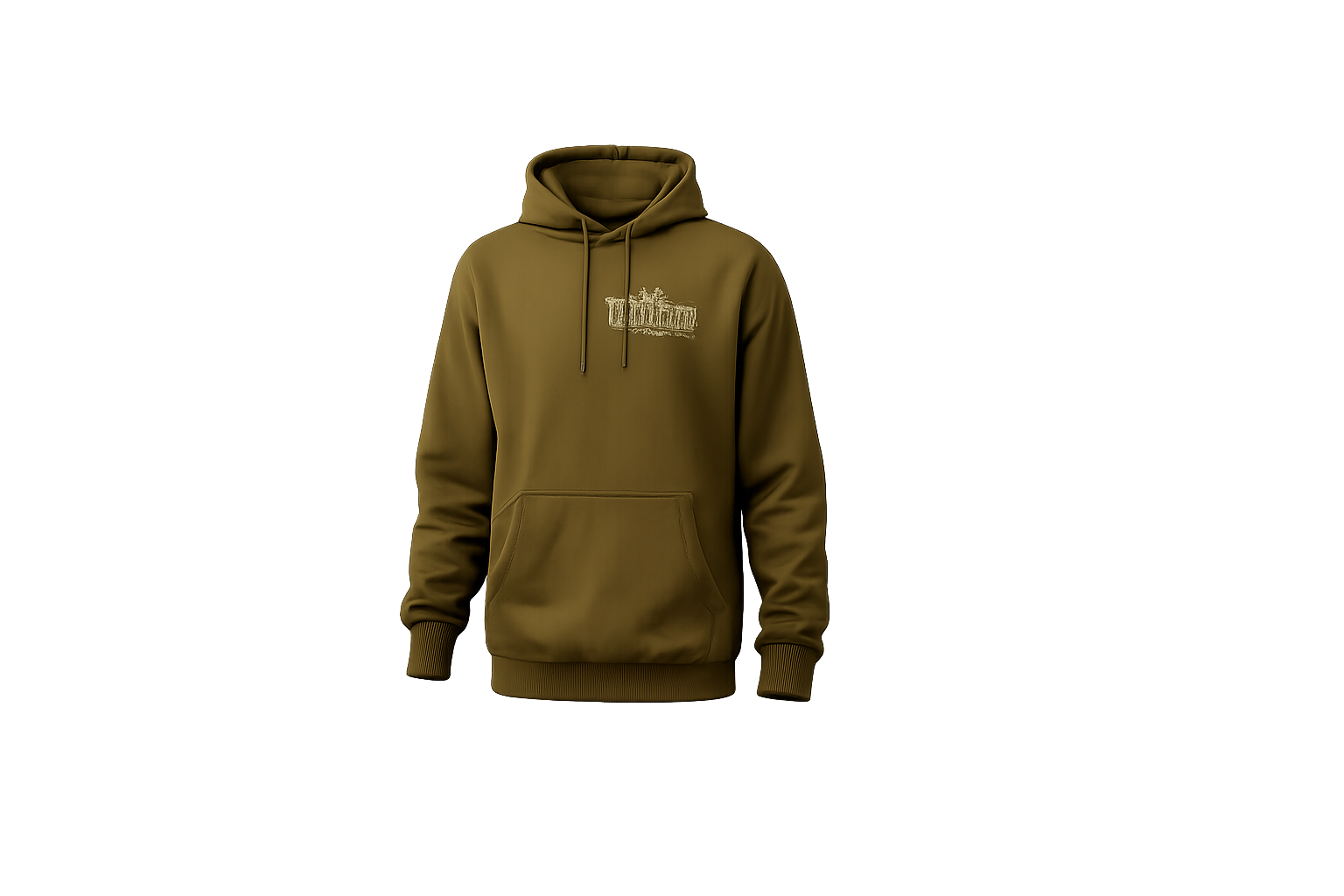 Tonal Chest hoodie